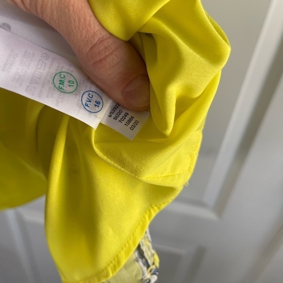 Loft Petite Trellis Garden Ruffle Sleeve Dress - MP - Picture 9 of 9